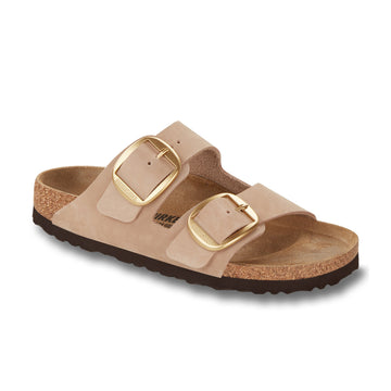 Arizona Big Buckle Sandcastle Nubuck Leather