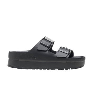 Arizona Exquisite Flex Platform Black Smooth Leather