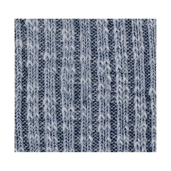 Cotton Slub Blue White