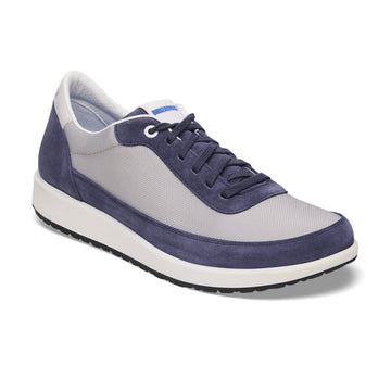 Honnef City Indigo/Stone Coin Nylon Mesh/Suede Leather