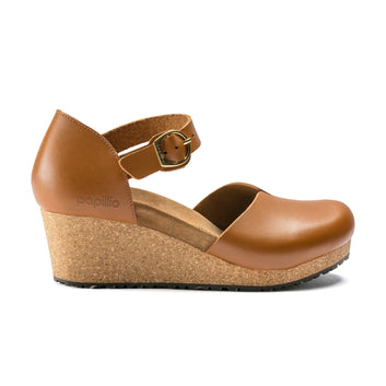 Mary Ginger Brown Smooth Leather