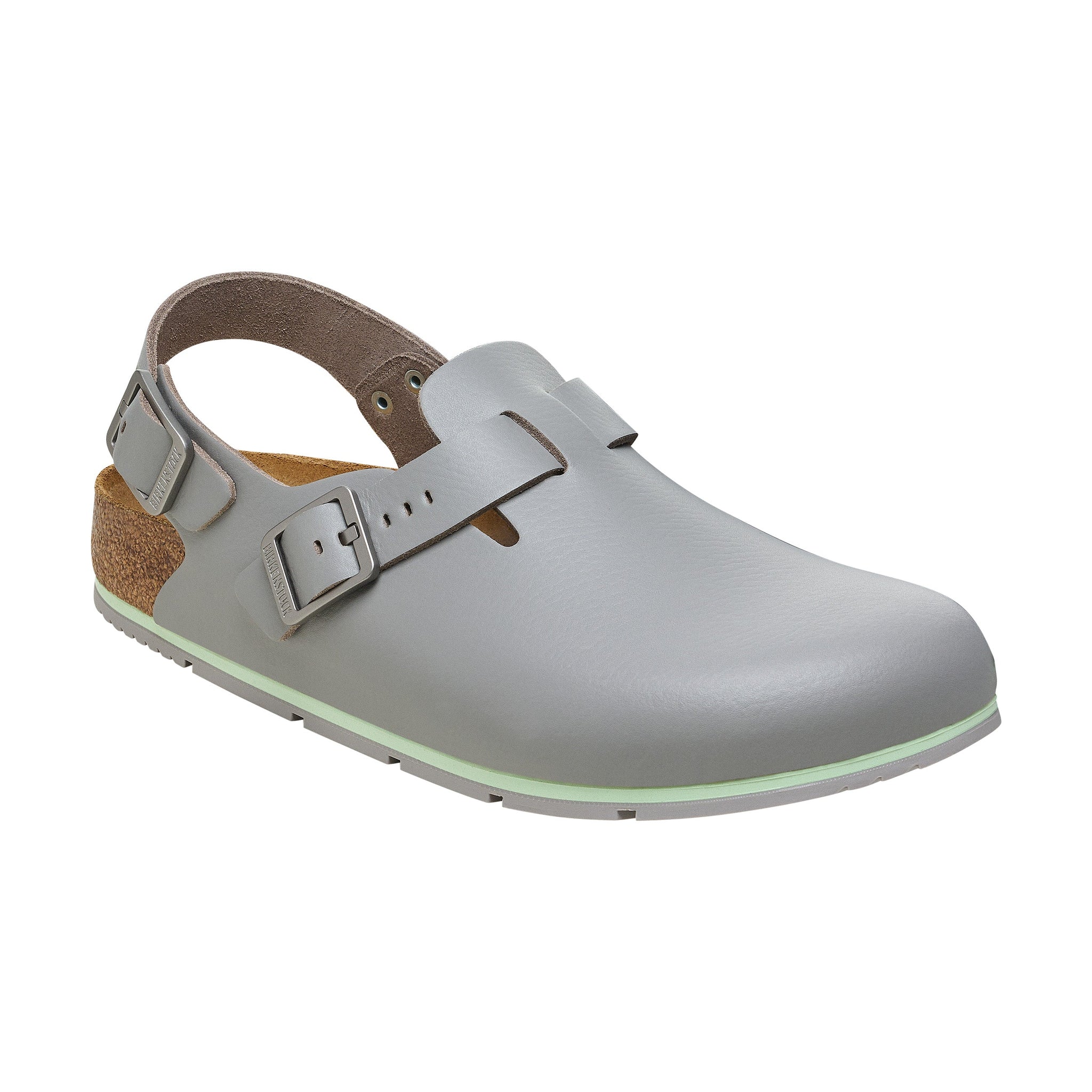 Tokio Pro Grey PU Coated Natural Leather